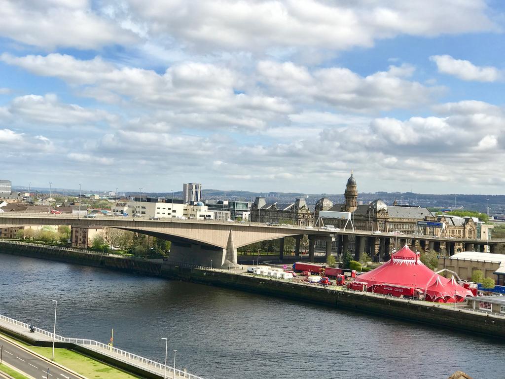 Appartamento The Heights - River And City View Glasgow Esterno foto